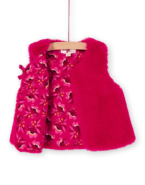 Gilet Sans Manche Reversible Fausse Fourrure Bebe Fille Anc Co Bebe Dpam