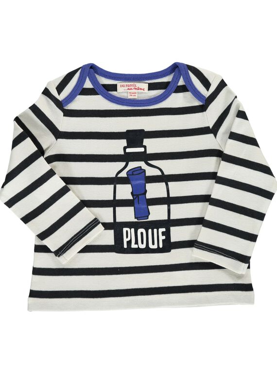 Tee-shirt manches longues bébé garçon CUBENTEE / 18SG10G1TML099