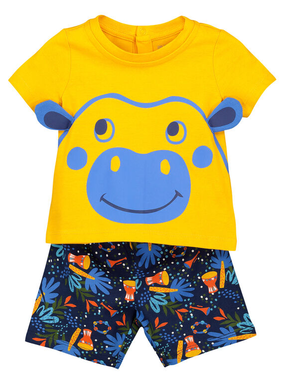 Pyjama short bébé garçon FEGAPYJUN / 19SH14H1PYJ402