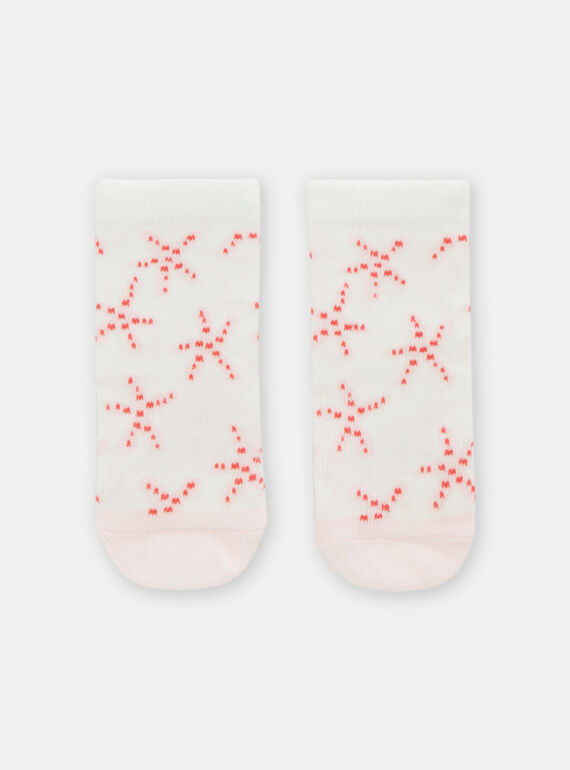 Chaussettes à motif étoiles de mer TOU2CHO2 / 24SF40I1SOQA001