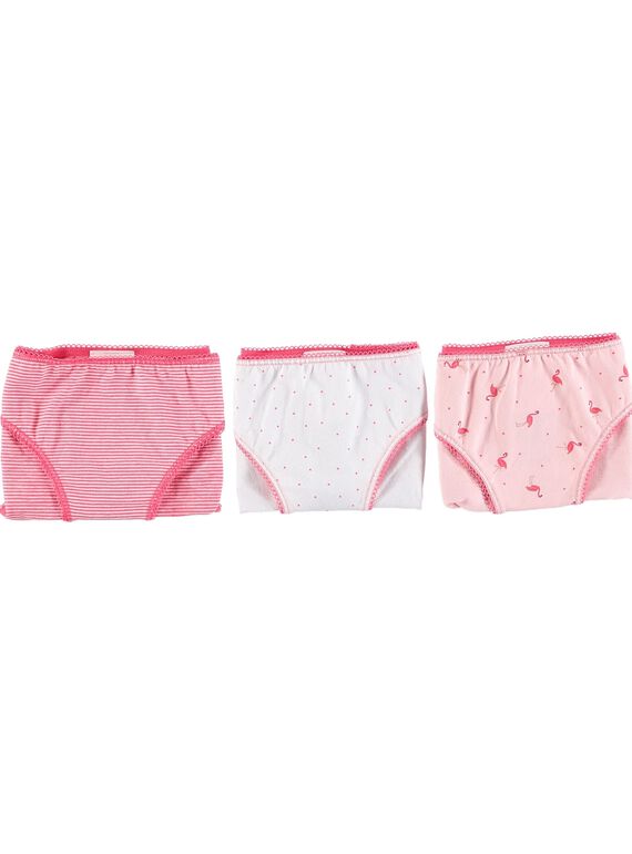 Lot de culottes fille CEFALOTFLA / 18SH11V2SLI321