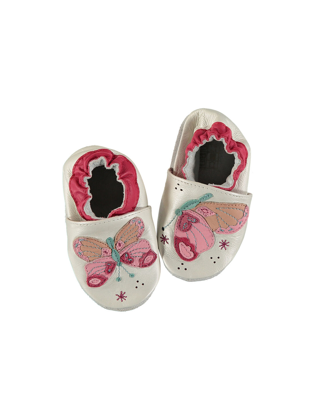 chaussons cuir bébé dpam