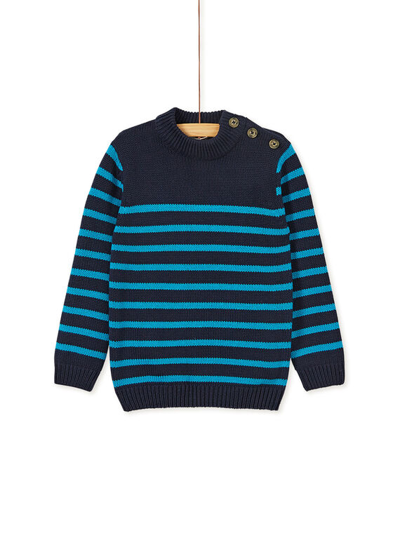 Pull rayure marine enfant garçon KOJOPUL2 / 20W90252D2EC200