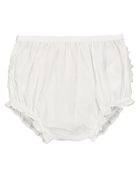 Bloomer Blanc Bebe Fille Pyjama Bebe Dpam