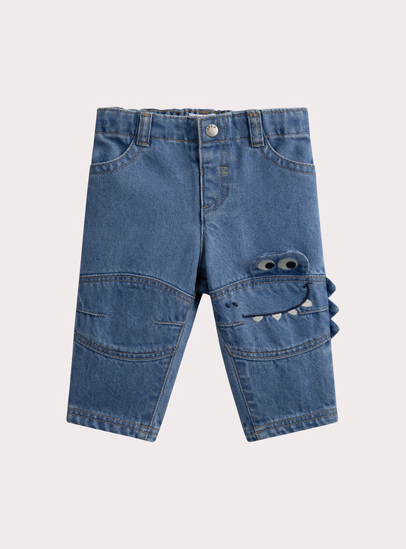 Pantalon bleu clair pour bébé garçon WUBOJEAN / 25SG10R1JEAP272