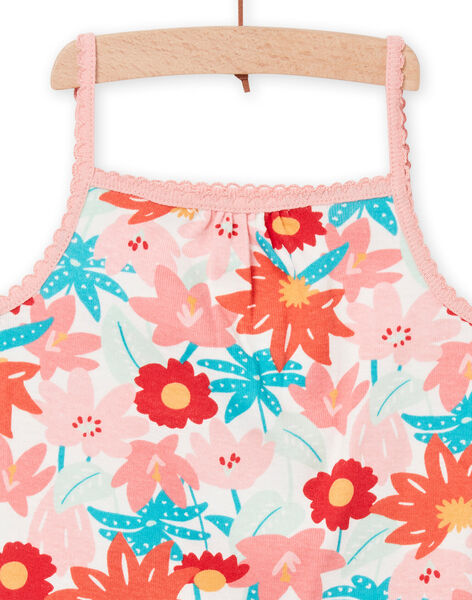 Body rose, bleu et rouge bébé fille NEFIBODEXO / 22SH13J4BDL001