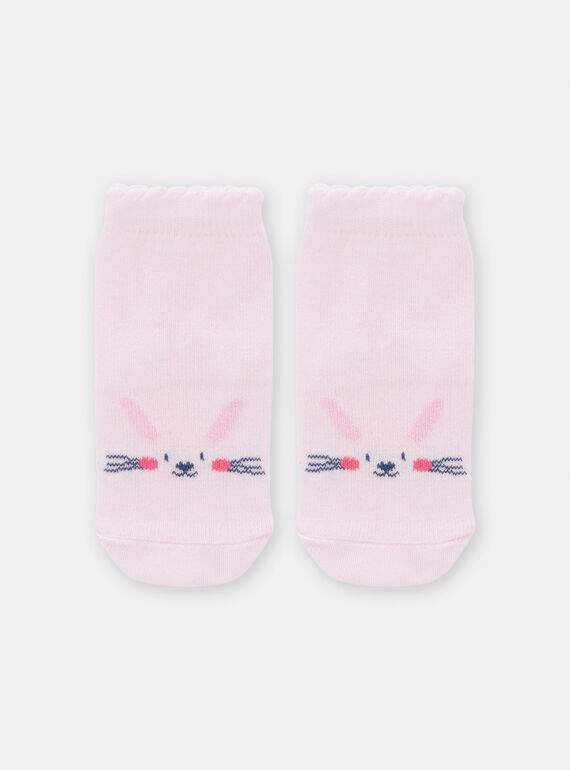 Chaussettes lapin pour bébé fille TYIJOSOQ5 / 24SI0982SOQ309