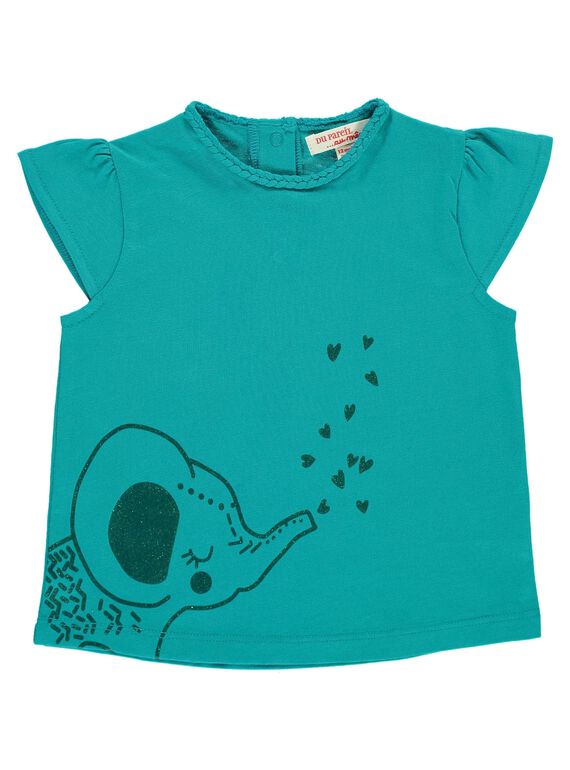 Tee-shirt manches courtes bébé fille CIJOTI8 / 18SG09S2TMC202