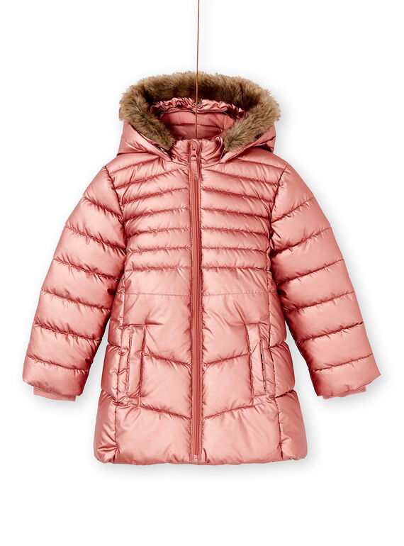 Doudoune irisée à capuche   KALONDOUN1 / 20W901K3D3ED300
