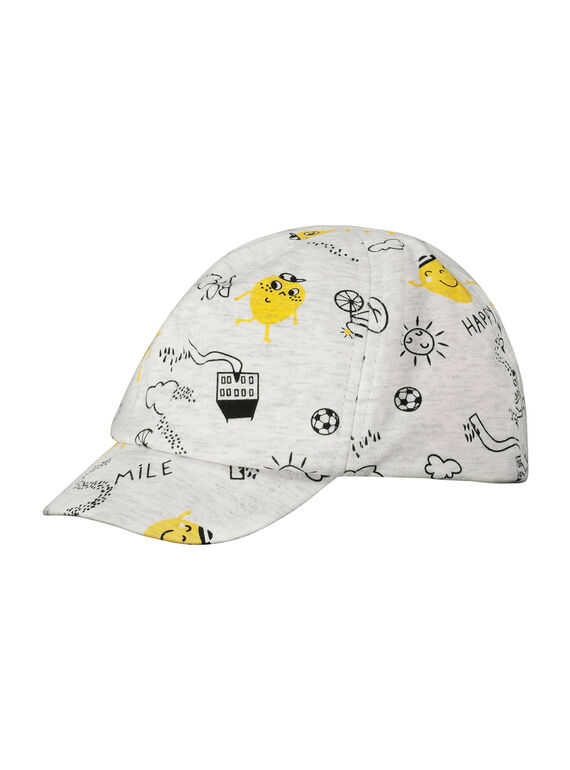 Casquette en coton bébé garçon FYULICASQ / 19SI1021CHA099