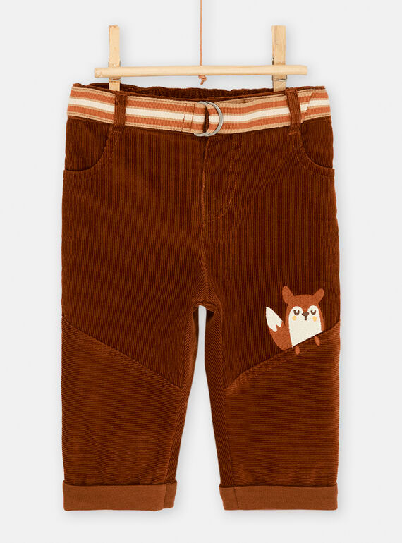 Pantalon marron SUCOUPAN1 / 23WG10L1PANI801