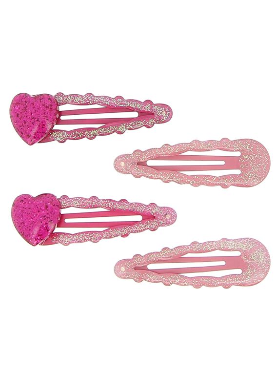 Lot de barrettes à clip fille DYAROUCLIC2 / 18WI0121BRT099