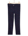 Pantalon en toile à imprimé cerise PAJOPANT2 / 22W901B3PAN070
