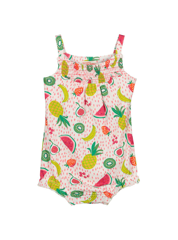 Combinaison short bébé fille FIPLACOM1 / 19SG09P1CBL000