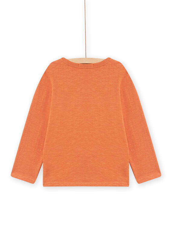 Tee Shirt Manches Longues Orange NOVITEE2 / 22S902M1TML408