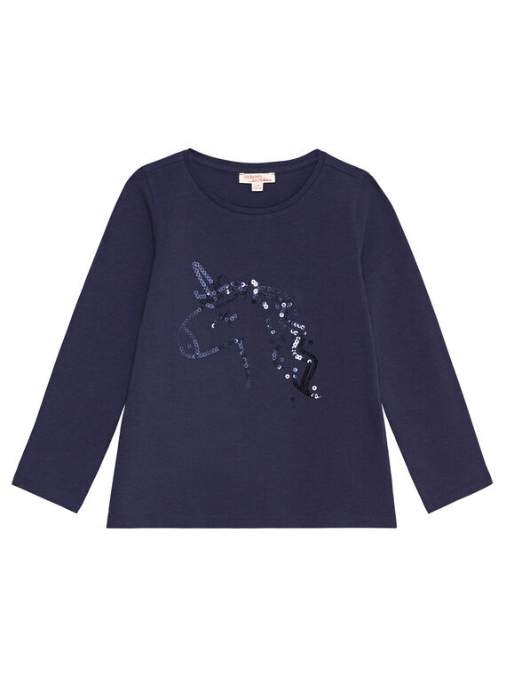 T-shirt manches longues, licorne en sequins KAJOYTEE1 / 20W90155D32070