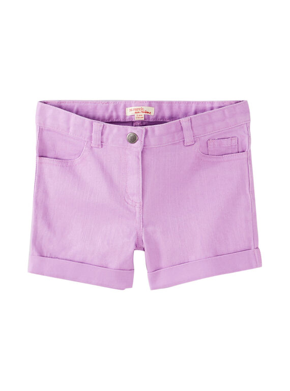 Short en denim rose JAJOSHORT5 / 20S901T2D30322