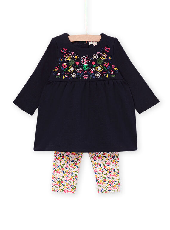 Robe manches longues et legging imprimé PIMUENS / 22WG09R1ENSC243