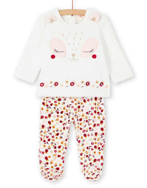 Pyjama Layette Fille Motif Renard Promotions Bebe Dpam
