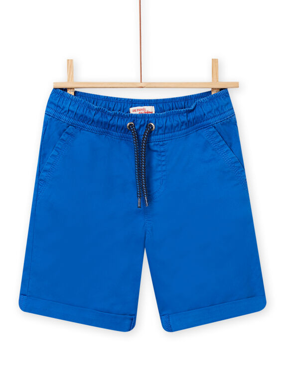 Bermuda bleu enfant garçon NOJOBERMU1 / 22S902C6BER702