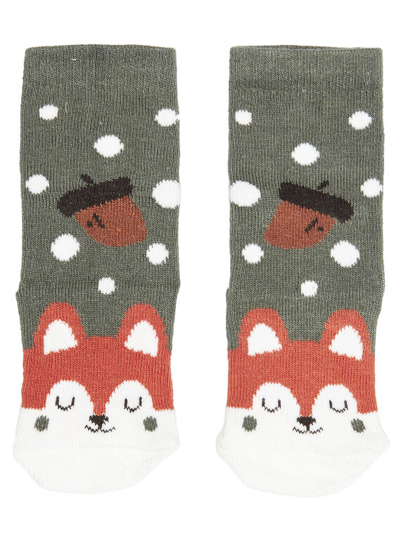 Chaussettes à motif.  GYUBRUCHO / 19WI10K2SOQG631