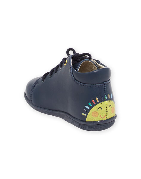 Botillons bleu marine bébé garçon NUBOTSERGIO / 22KK3832D0F070
