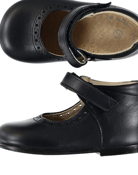 Babies cuir marine bébé fille GBFBABPERF1 / 19WK37B1D13070