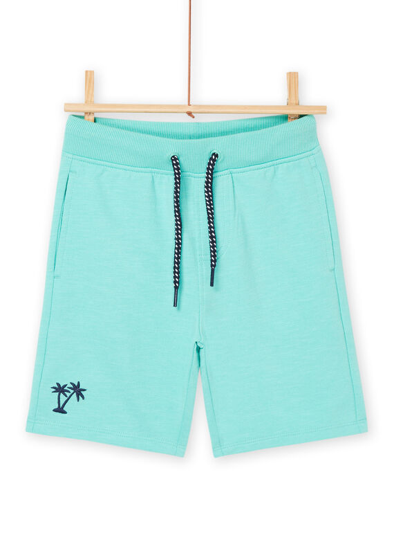 Bermuda turquoise en molleton ROJOBER3 / 23S90297BERC200