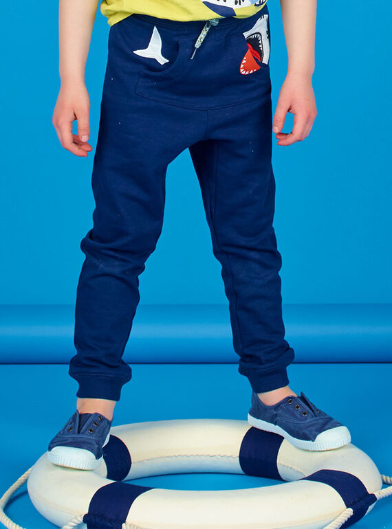 Bas de Jogging Bleu marine LONAUJOG1 / 21S902P2JGB070