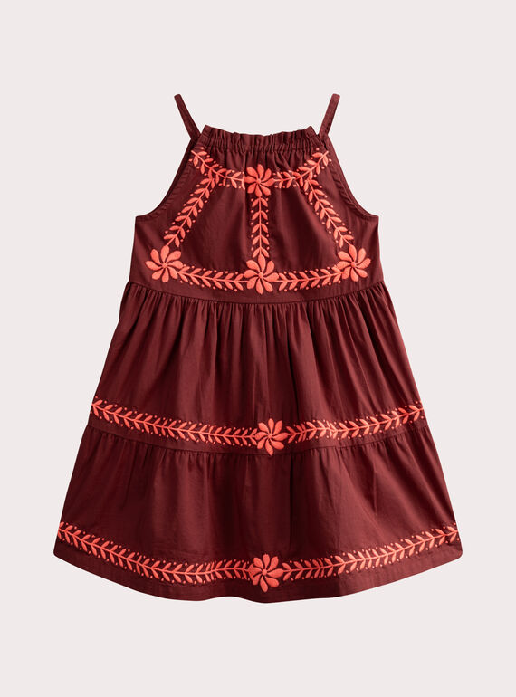 Robe légère brodée  WAMUMROB3 / 25S901W3ROBI804