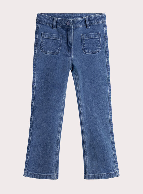 Jean évasé denim moyen WAKAJEAN / 25S90131JEAP274