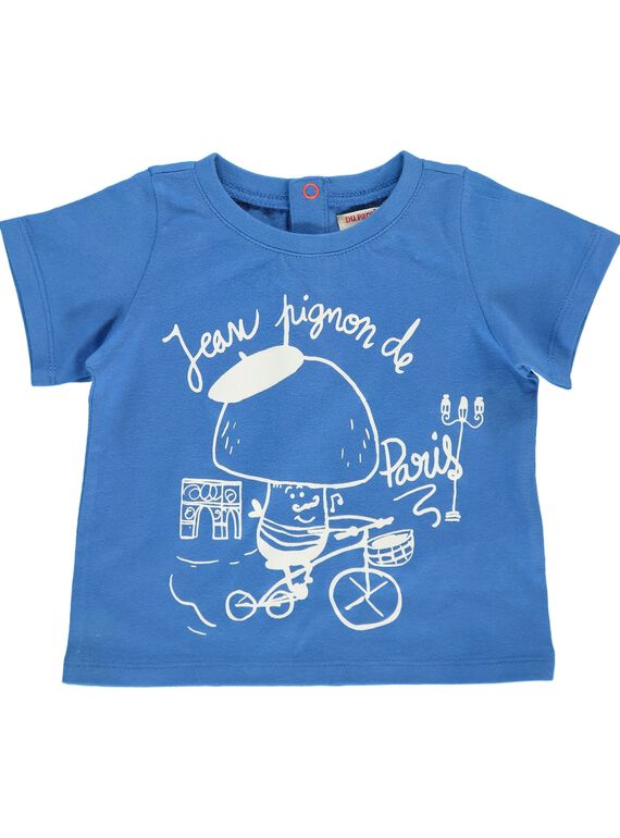 Tee-shirt manches courtes bébé garçon CUJOTI1 / 18SG10R1TMC201