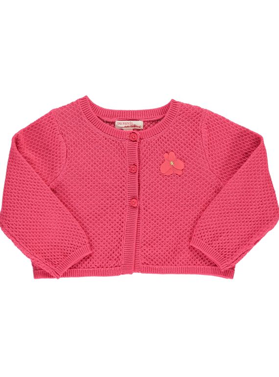 Gilet boléro bébé fille CIFRICAR2 / 18SG09H2CARD312