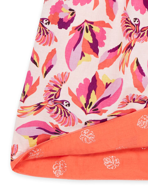 Robe réversible rose et orange RANEOROB3 / 23S901O3ROBD310