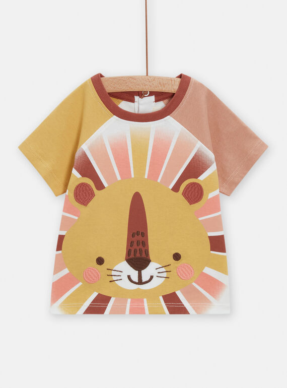 Tee Shirt Manches Courtes Ecru TUCRITEE2 / 24SG10L1TMC001
