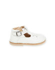 Salomés perforées blanches bébé garçon NUSALBASIB / 22KK3852D13000
