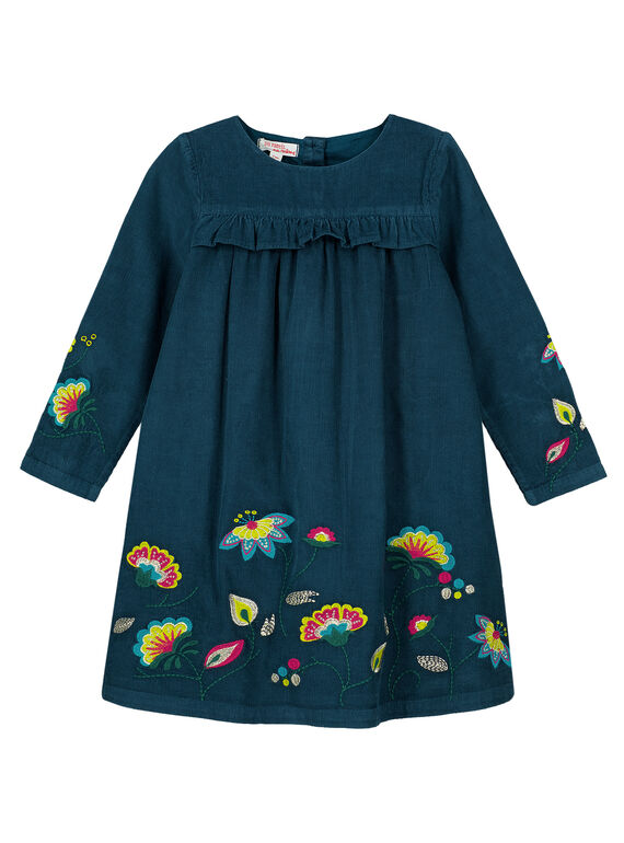ROBE VELOURS REBRODEE  GATUROB2 / 19W901Q1ROB714