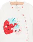 Pyjama à motif et imprimé fraises REFIPYJAMO / 23SH13D1PYJ001