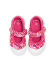 Salomés roses à imprimé fleuri bébé fille NITOILAOP / 22KK3791D17030