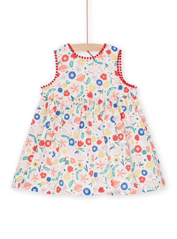 Robe multicolore à imprimé fleuri RINAUROB1 / 23SG09N2ROB001