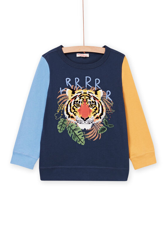 T-shirt à animation tête de tigre POMOTEE4 / 22W902N3TML622