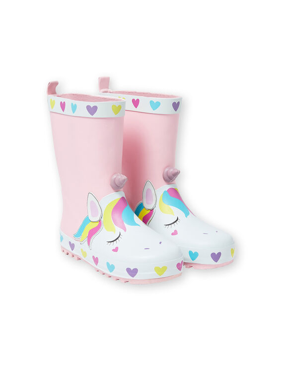 Bottes de pluie Rose KFBPLICO / 20XK3561D0C301