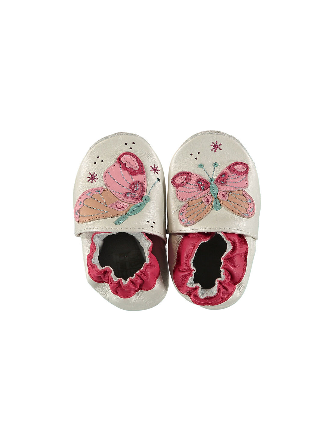 chausson bébé fille cuir