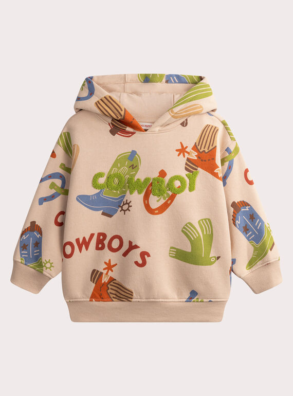 Sweat imprimé cowboy  WOLANSWE / 25S90241SWED327