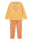 Ensemble pyjama pull et pantalon à motif léopard PEFAPYJTON / 22WH1121PYJB107