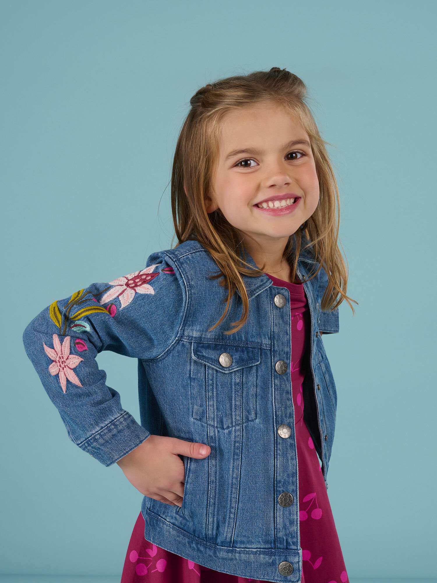 Blouson jean 2025 fille 12 ans
