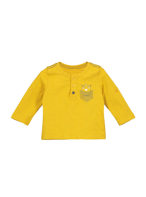 Tee-shirt col tunisien bébé garçon FUJOTUN1 / 19SG1031TML412