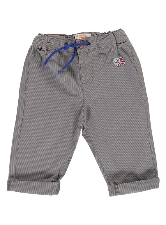 Pantalon rayé bébé garçon CUBENPAN1 / 18SG10G2PAN099