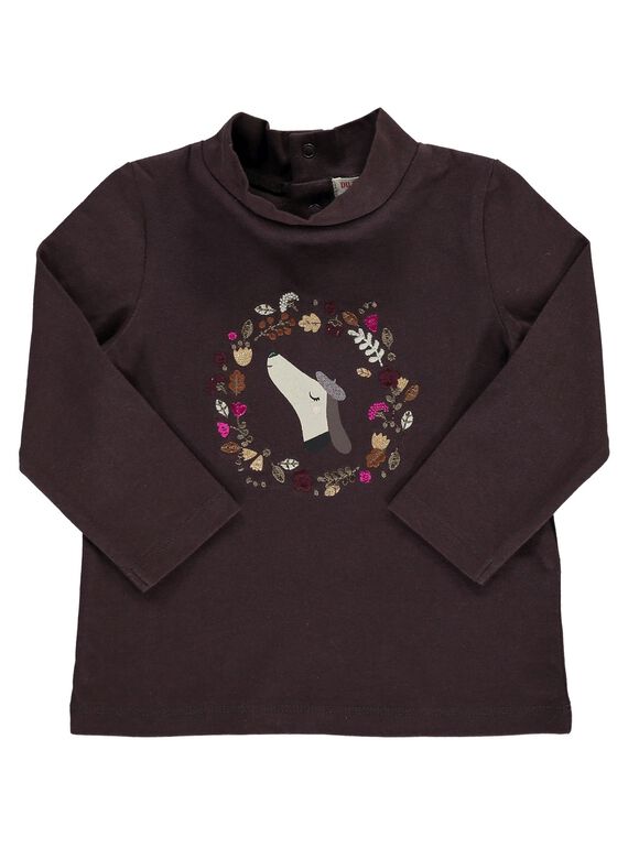 Sous-pull bébé fille DICHOSOUP / 18WG09F1SPLI808