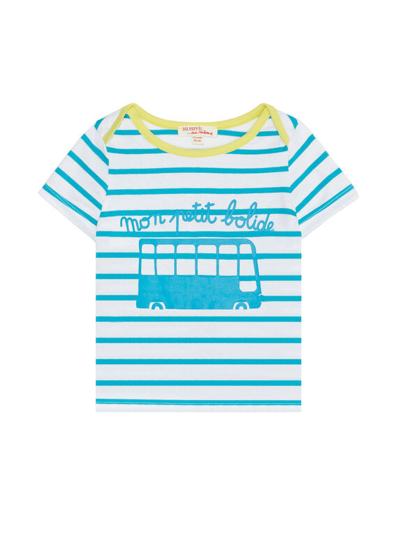 Tee Shirt Manches Courtes Bleu JUJOTI1 / 20SG10T3TMCC242